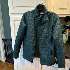 Patagonia Women’s Nano Puff Jacket Dark Green